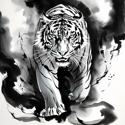 Zen Brushstroke