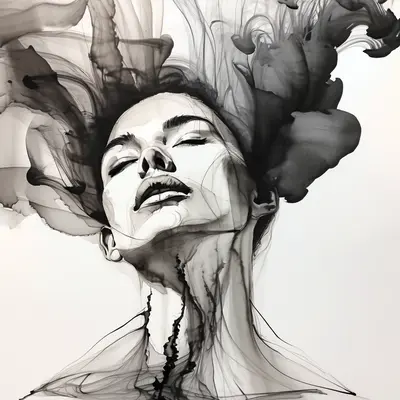 Ink Portrait