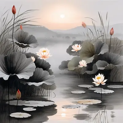 Moonlit Ink River