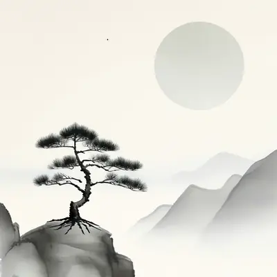 Pine on Misty Peak
