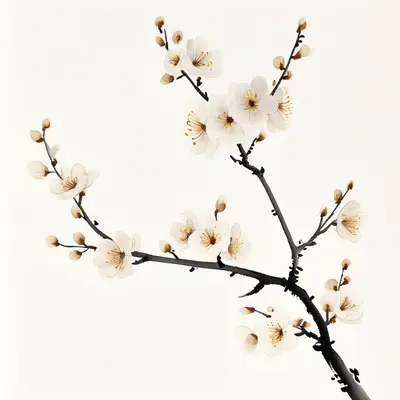 Plum Blossom Branch